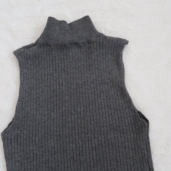 Gray Turtleneck Tank - Picture 4 of 4